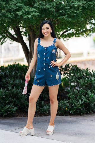 Pixie Patch Romper - barndoorboutiquetn