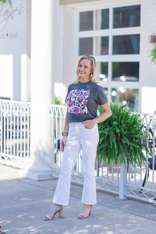 Groovy Girl Americana Graphic Tee - barndoorboutiquetn