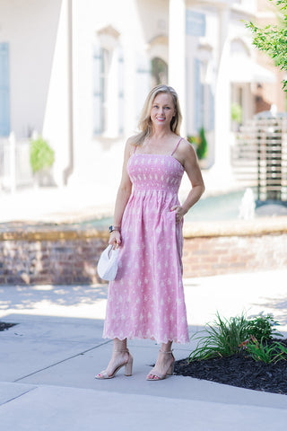 Summer Stroll Gingham Sundress - barndoorboutiquetn