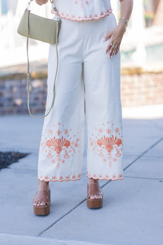 Capri Coastline Wide-Leg Pants - barndoorboutiquetn