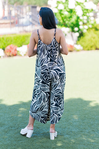 Z Supply Isla Leaf Jumpsuit - barndoorboutiquetn