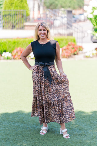 Wild Layers Midi Dress - barndoorboutiquetn
