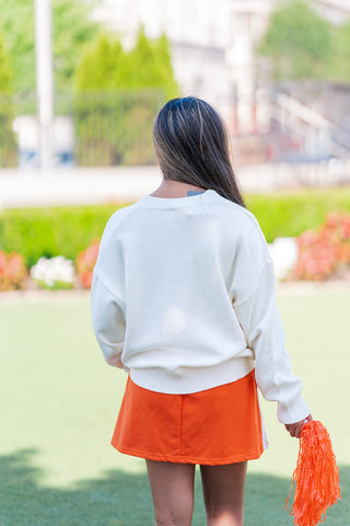 Spirit Squad Teddy Sweater - barndoorboutiquetn