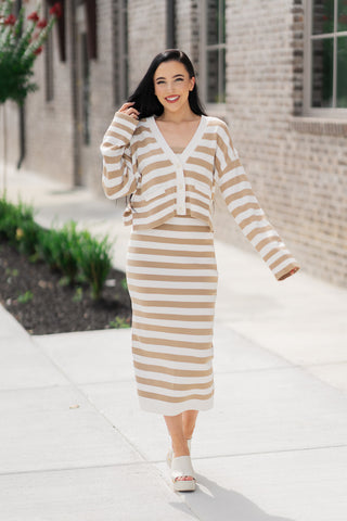 Sofia Knit Midi Dress - barndoorboutiquetn