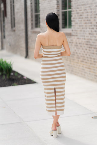 Sofia Knit Midi Dress - barndoorboutiquetn