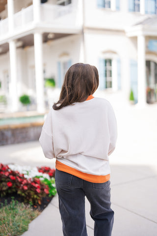 Tennessee Cloudy Ringer Sweatshirt - barndoorboutiquetn