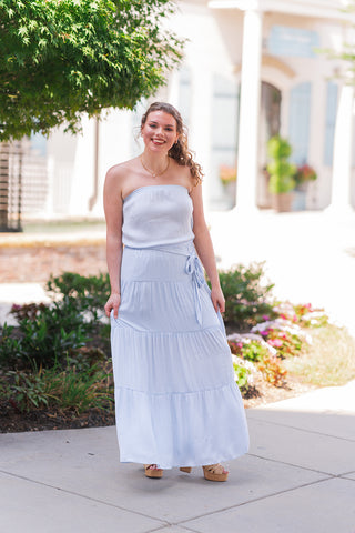 Hera Tiered Maxi Dress - barndoorboutiquetn