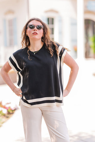 Cronos Knit Top - barndoorboutiquetn