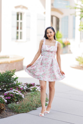 Blushing Beauty Mini Dress - barndoorboutiquetn