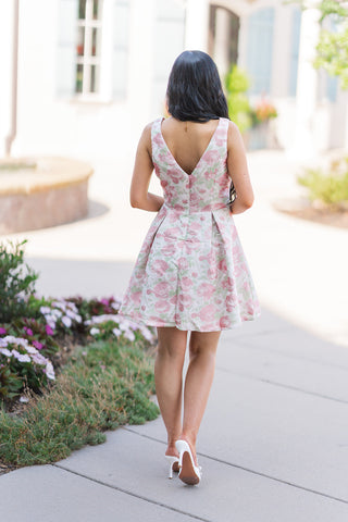 Blushing Beauty Mini Dress - barndoorboutiquetn