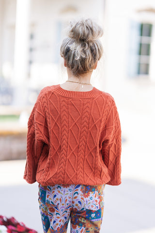 Terracotta Dreams Sweater - barndoorboutiquetn