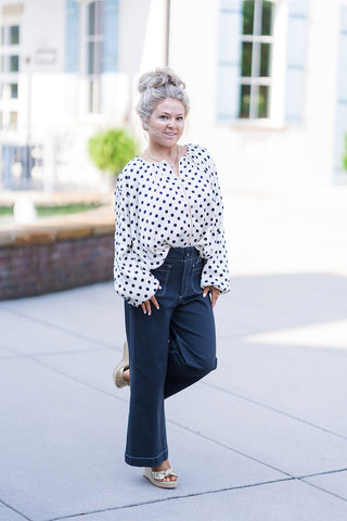 Dotted Darling Jacket - barndoorboutiquetn