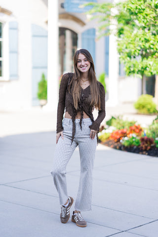 The Diamond Ivory Pant - barndoorboutiquetn