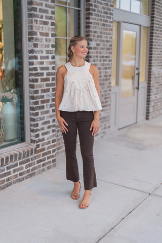 Zinnia Babydoll Top - barndoorboutiquetn