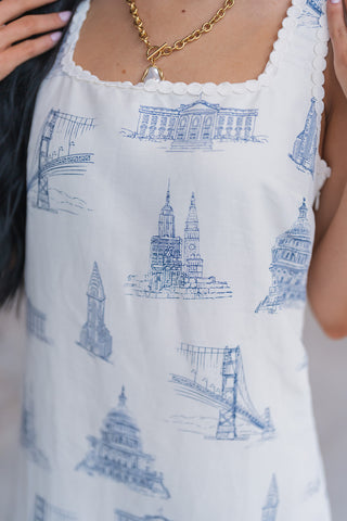 Sightseeing Mini Dress - barndoorboutiquetn