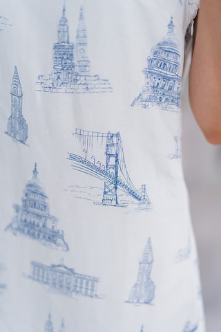 Sightseeing Mini Dress - barndoorboutiquetn