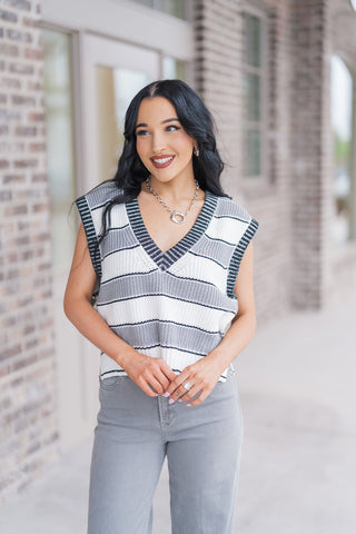 Sagebrush Sky Sweater Vest - barndoorboutiquetn