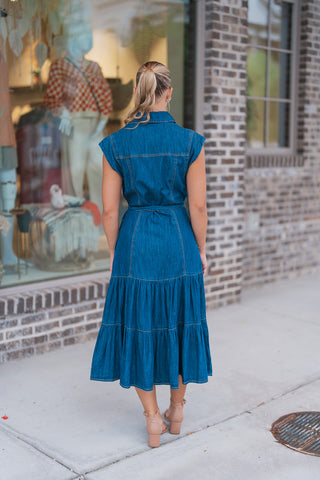 Prairie Moon Midi Dress - barndoorboutiquetn