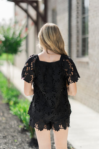 Shadow Sillhouette Blouse - barndoorboutiquetn