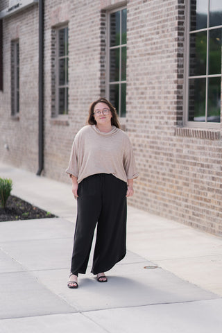 Caramel Cream Knit Top - barndoorboutiquetn