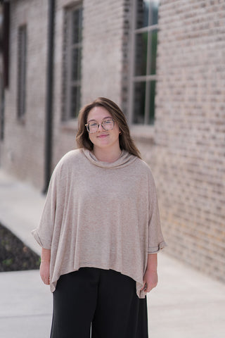 Caramel Cream Knit Top - barndoorboutiquetn