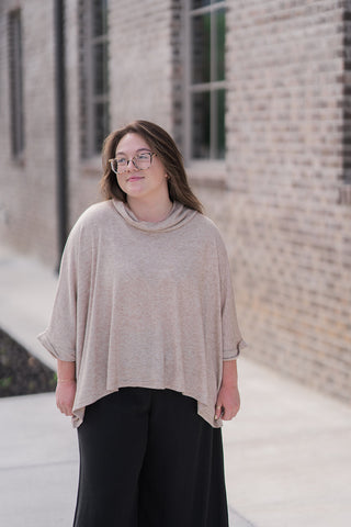 Caramel Cream Knit Top - barndoorboutiquetn