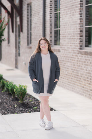 London Fleece Cardigan - barndoorboutiquetn