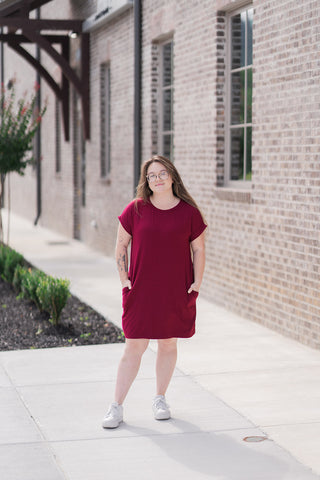 Soho Mini Tee Dress - barndoorboutiquetn