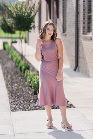 La Vie En Rose Midi Dress - barndoorboutiquetn