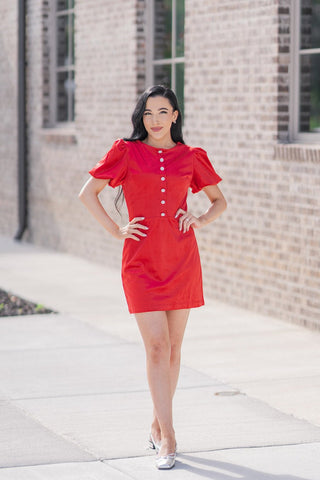 Cherry On Top Mini Dress - barndoorboutiquetn