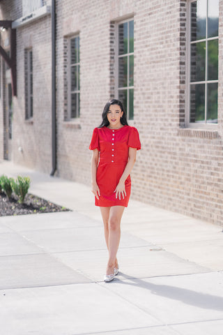 Cherry On Top Mini Dress - barndoorboutiquetn