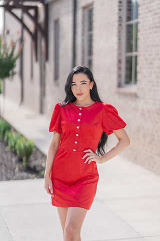 Cherry On Top Mini Dress - barndoorboutiquetn