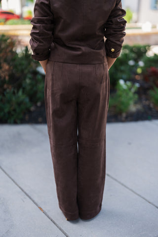 Soft Touch Mocha Trousers - barndoorboutiquetn