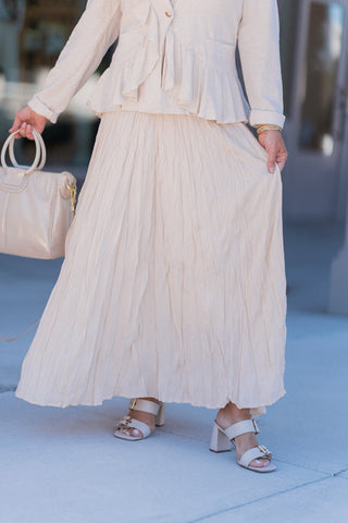 Moonbeam Maxi Skirt
