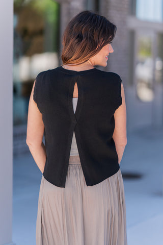 Coal Knit Top
