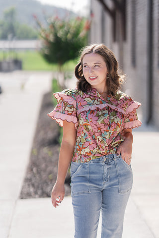 Southern Belle Blouse - barndoorboutiquetn