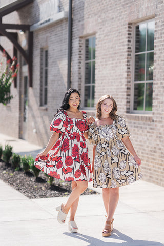 Sunflower Fields Mini Dress - barndoorboutiquetn