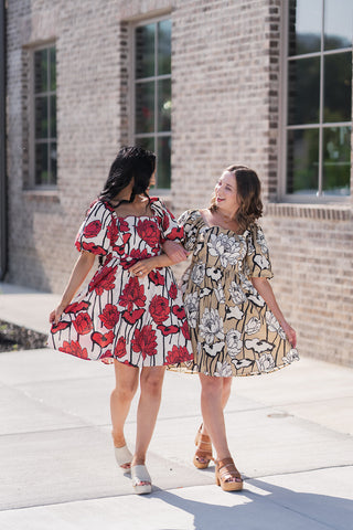 Sunflower Fields Mini Dress - barndoorboutiquetn