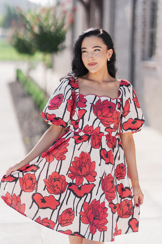 Sunflower Fields Mini Dress - barndoorboutiquetn