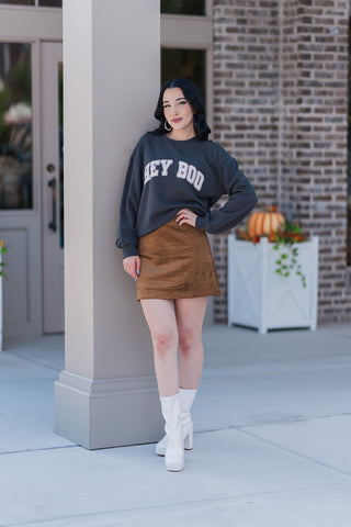 Z Supply Hey Boo Sweatshirt - barndoorboutiquetn