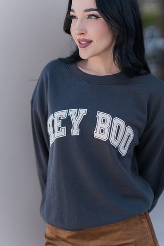 Z Supply Hey Boo Sweatshirt - barndoorboutiquetn