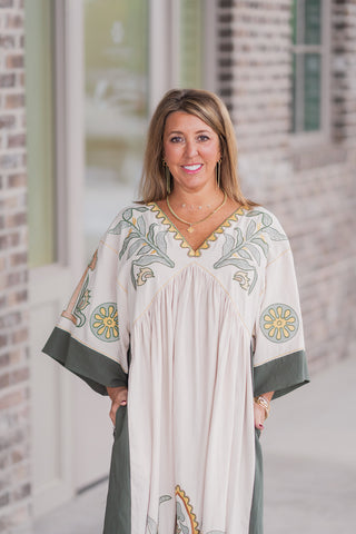 Sun Goddess Midi Dress - barndoorboutiquetn