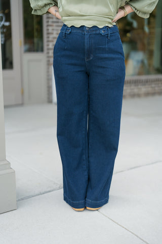 Retro Wide Leg Jean - barndoorboutiquetn