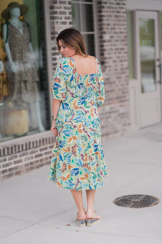 Mint Chip Midi Dress - barndoorboutiquetn