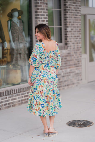 Mint Chip Midi Dress - barndoorboutiquetn