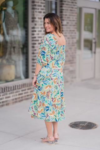 Mint Chip Midi Dress - barndoorboutiquetn