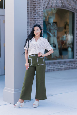 Whipstitch Wanderer Trousers - barndoorboutiquetn