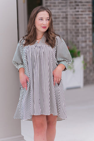 Cityscape Mini Dress - barndoorboutiquetn