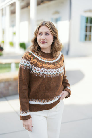 Pumpkin Patch Sweater - barndoorboutiquetn