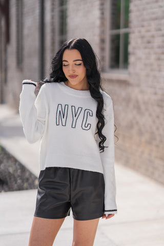 NYC Milan Sweater - barndoorboutiquetn